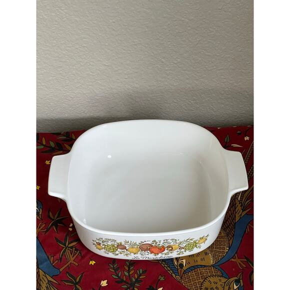 Corning Ware La Marjolaine Spice Of Life 2 Quart Casserole Dish Vintage - Picture 4 of 6